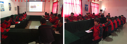 華全動力各部門負(fù)責(zé)人在安全生產(chǎn)工作會上學(xué)習(xí)