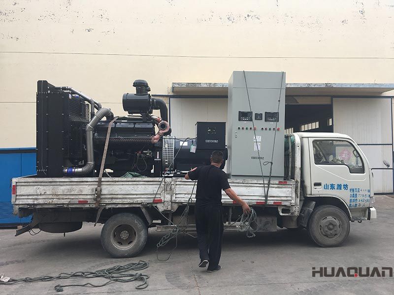 兩臺自動化發(fā)電機組在6.27號分別發(fā)往江蘇省、河南省