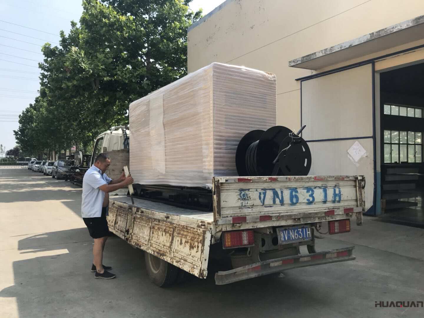 發貨了！10月9日一臺20kw靜音箱型柴油發電機組已發往上海