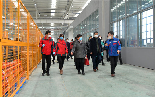 山東省發(fā)改委領導對于華全工作給予肯定