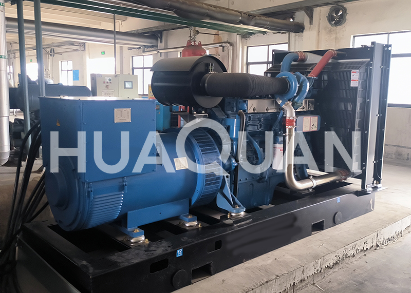 山東省濰坊市某學校400kW發電機組電站項目