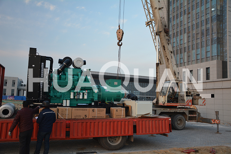 山東招遠市某醫院400kW發電機組電站項目